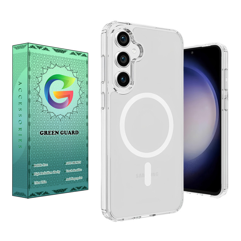 کاور گرین گارد مدل CR_Magsafe کد Clear 49 مناسب برای گوشی موبایل سامسونگ Galaxy S23 FE