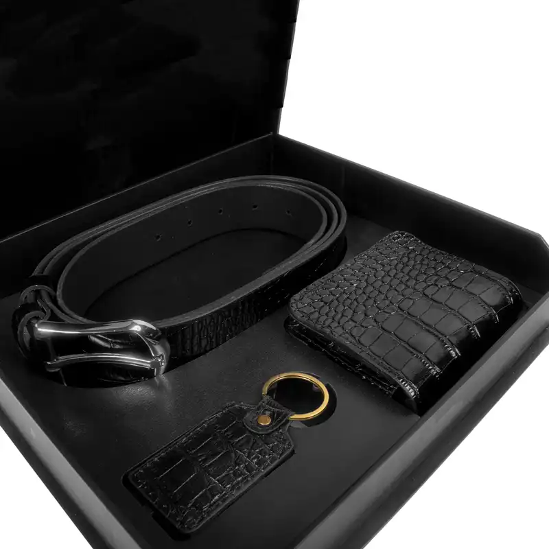 ست هدیه چرم عطارد مدل چرم طبیعی کد A79