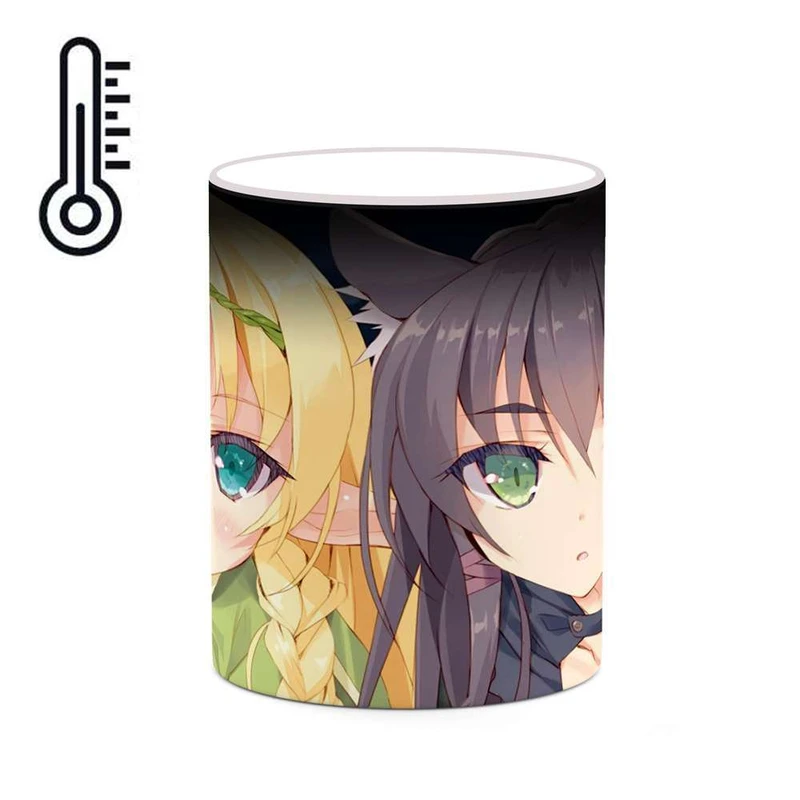 ماگ حرارتی کاکتی مدل انیمه کد mgh21787