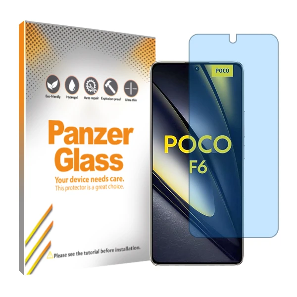 محافظ صفحه نمایش آنتی بلو پنزر گلس مدل Resistant مناسب برای گوشی موبایل شیائومی Poco F6