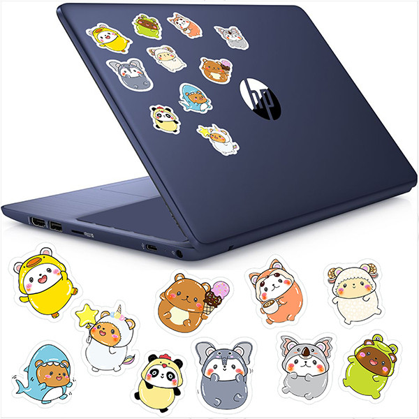 استیکر تزئینی موبایل و تبلت راتیانا مدل animals pack 01 بسته 10 عددی