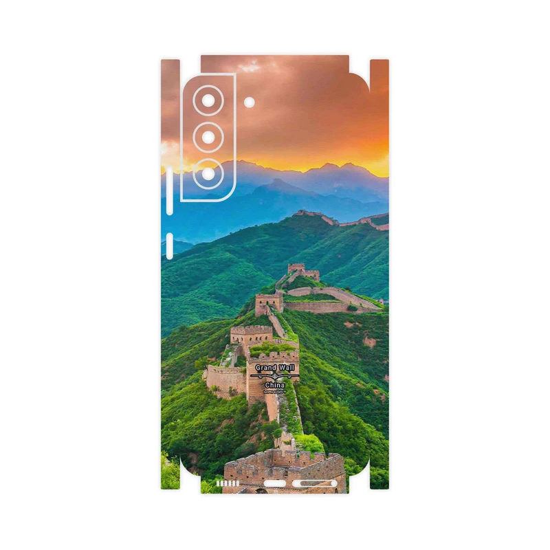 برچسب پوششی ماهوت مدل China Grand Wall-FullSkin مناسب برای گوشی موبایل سامسونگ Galaxy S22 Plus 5G