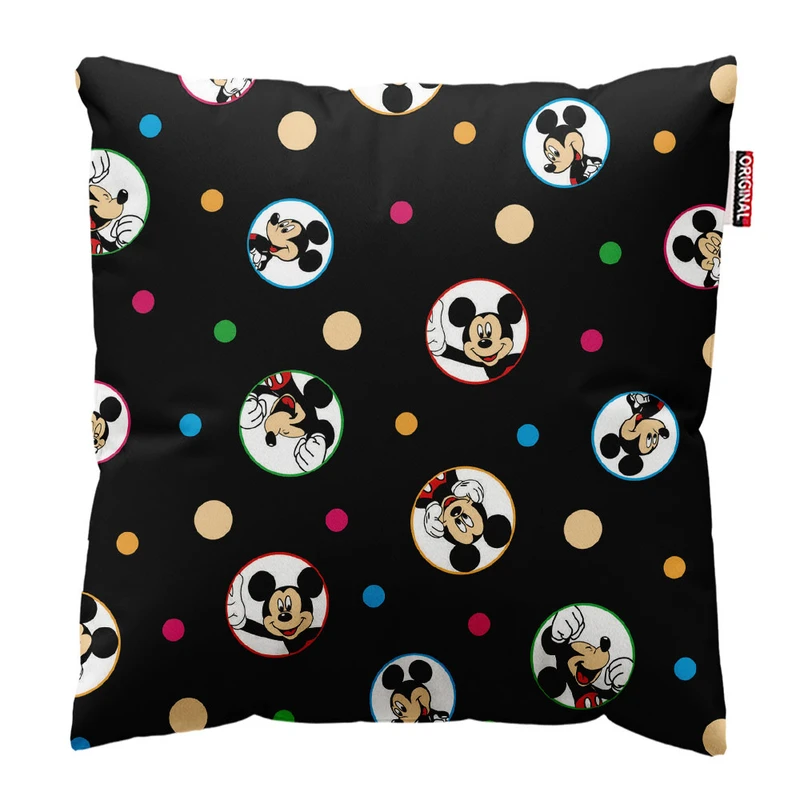 کوسن پاد آفرین طرح میکی موس کد 2575 سایز 30*30 سانتی متر