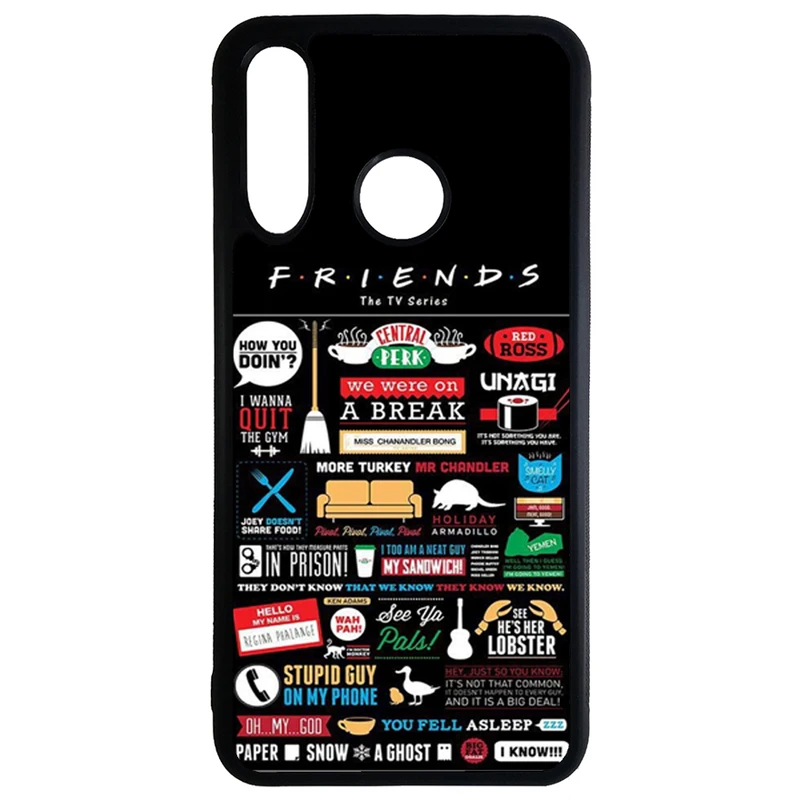 کاور طرح فرندز کد 1146 مناسب برای گوشی موبایل هوآوی y9 prime 2019