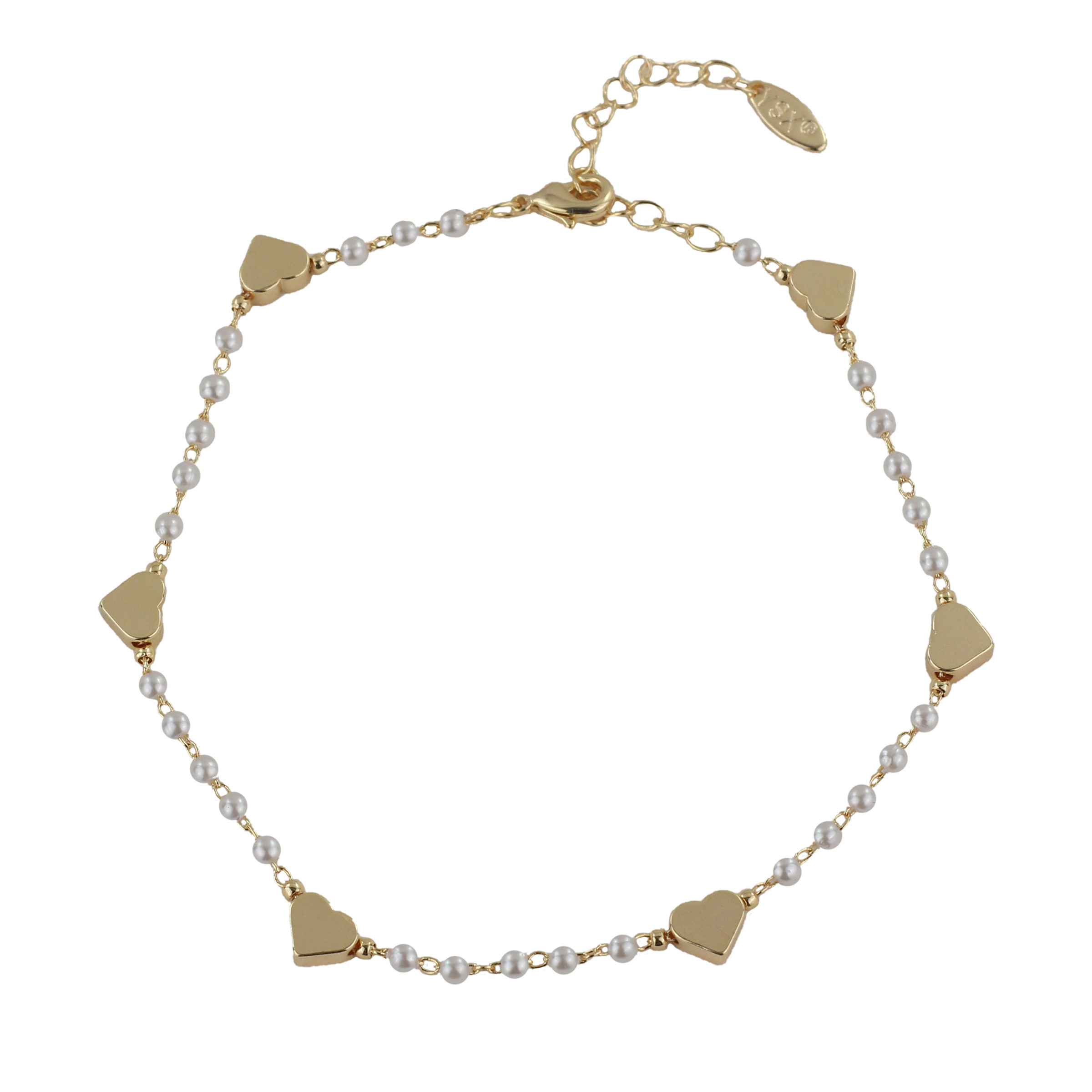 پابند زنانه وای اس ایکس مدل قلب کد P82 پابند زنانه وای اس ایکس مدل قلب کد P82