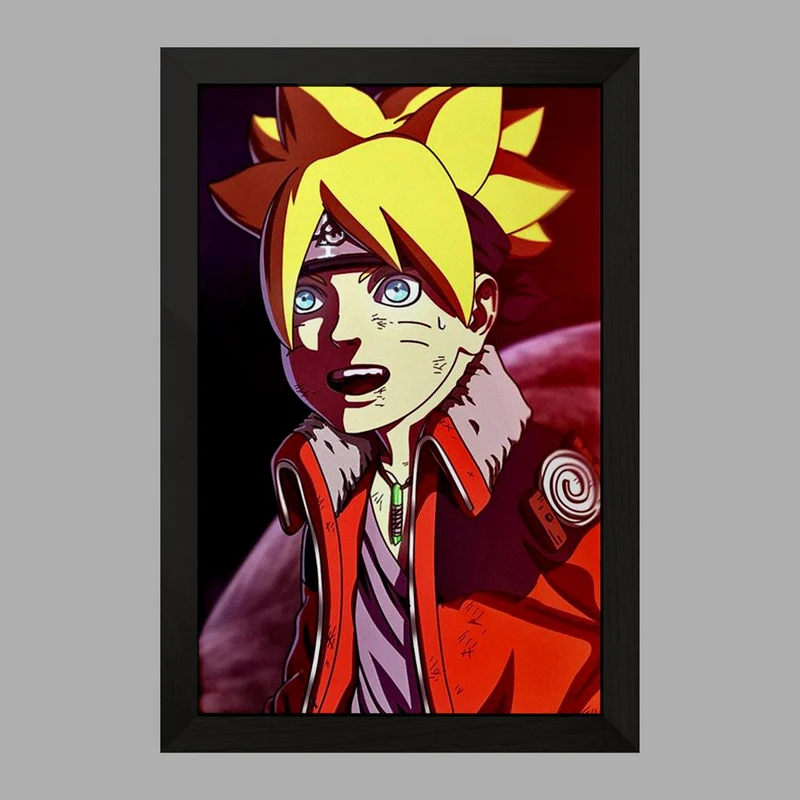 تابلو خندالو مدل بوروتو اوزوماکی انیمه بوروتو Boruto کد 15734