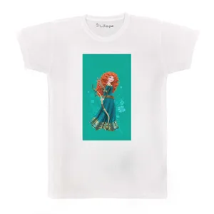 تی شرت بچگانه پرمانه طرح انیمیشن دلیر کد pmt.3867