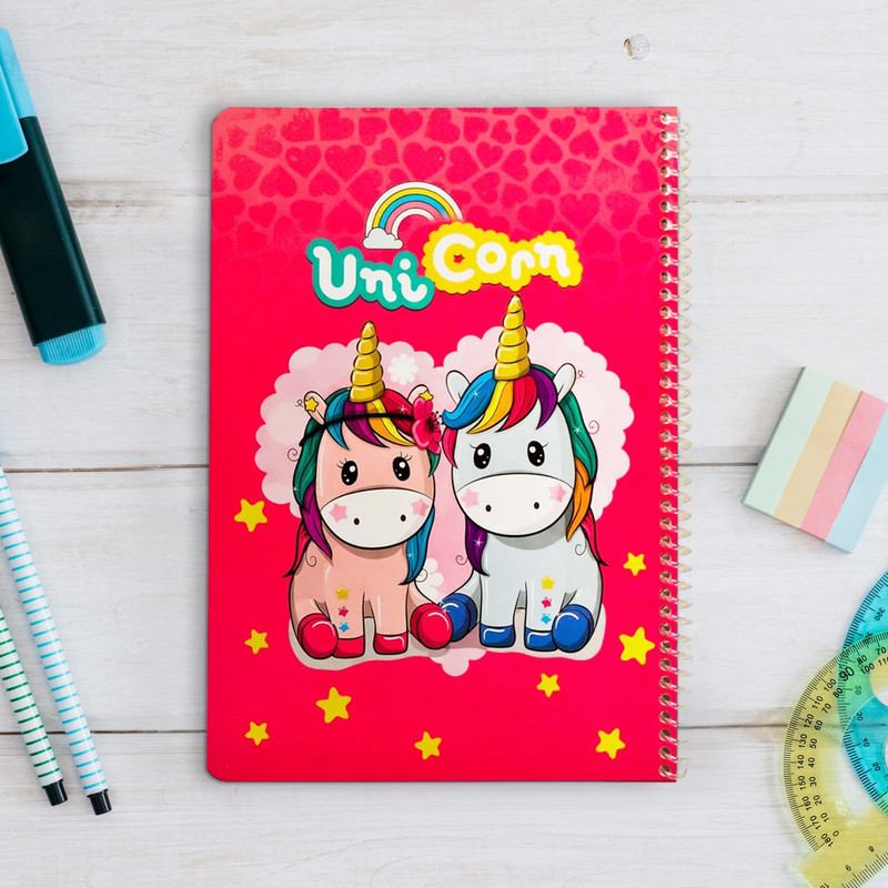 دفتر مشق 100 برگ کیهان مدل یونی کرن