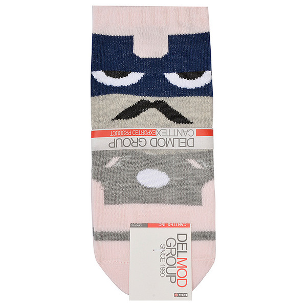 جوراب ساق کوتاه زنانه دل مد گروپ مدل 249704204 نخ پنبه