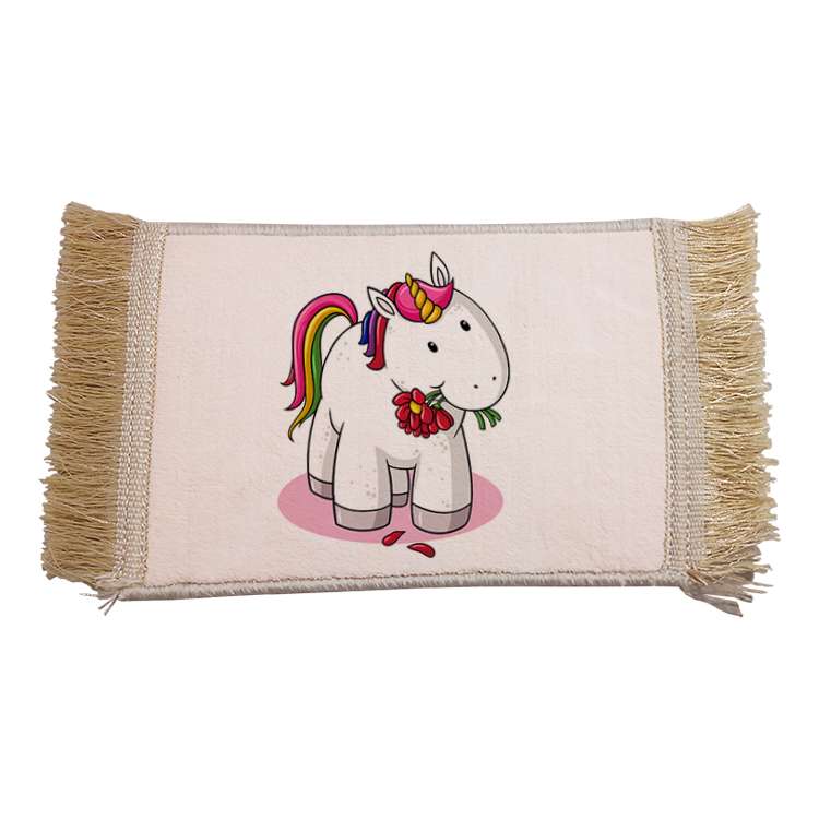 فرش ماشینی دیوارکوب مدل یونیکورن کد 24