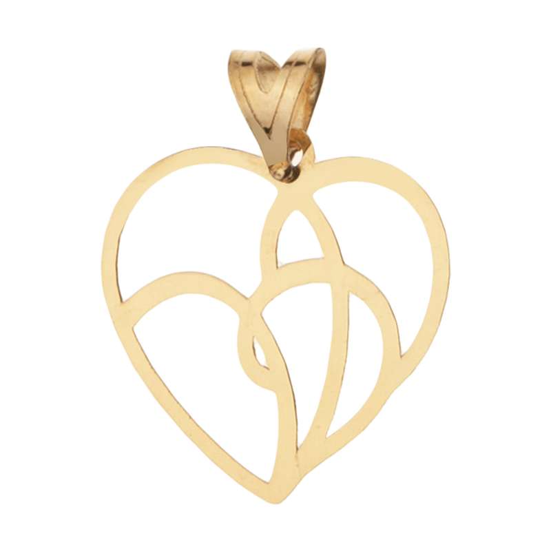 آویز گردنبند طلا 18 عیار زنانه مایا ماهک مدل MM1488 طرح قلب آویز گردنبند طلا 18 عیار زنانه مایا ماهک مدل MM1488 طرح قلب