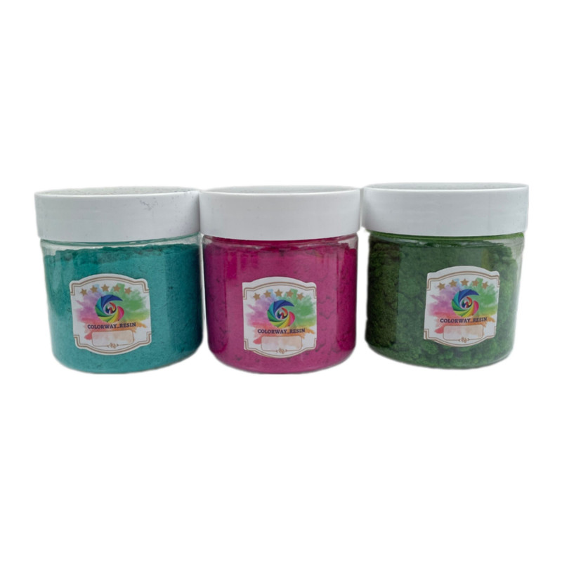 پودر مخمل کالروی پک سه عددی کد 004