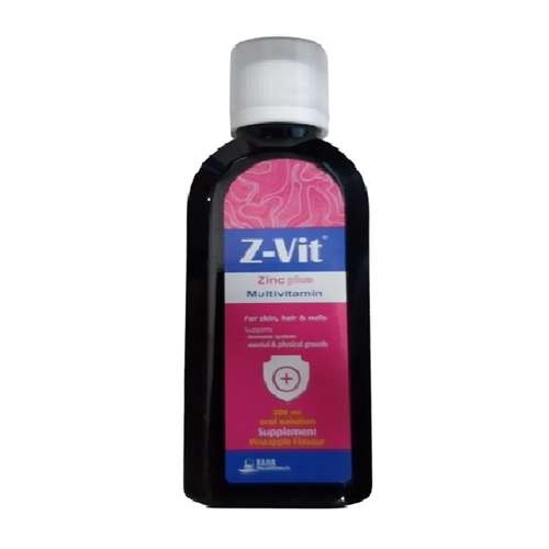 شربت زینک پلاس مولتی ویتامین رها - 200 میلی لیتر