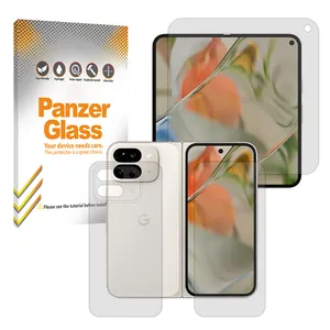 Panzer Glass Resistant model Matte screen protector suitable for Google Pixel 9 Pro Fold mobile phone along with back protector