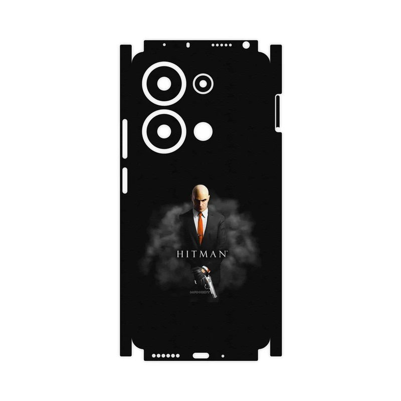 برچسب پوششی ماهوت مدل HITMAN-FullSkin مناسب برای گوشی موبایل شیائومی Poco M6 Pro 4G