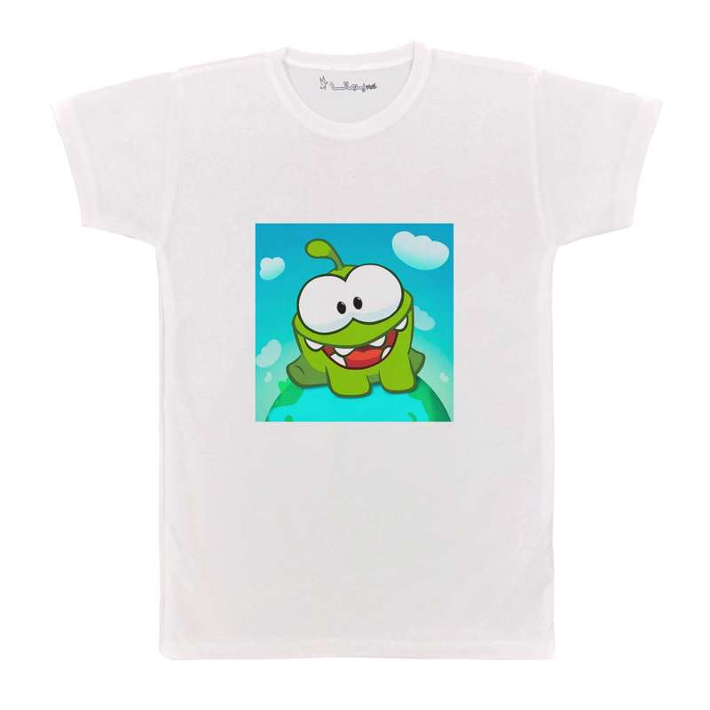 تی شرت بچگانه پرمانه طرح om nom کد pmt.2652