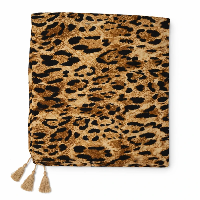 شال زنانه مدل پلنگی