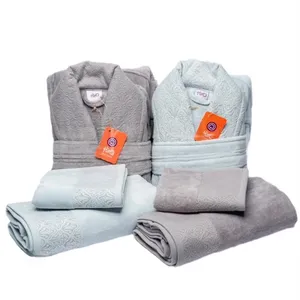 سرویس حوله پالتویی 10 تکه هیرو مدل کاریزما