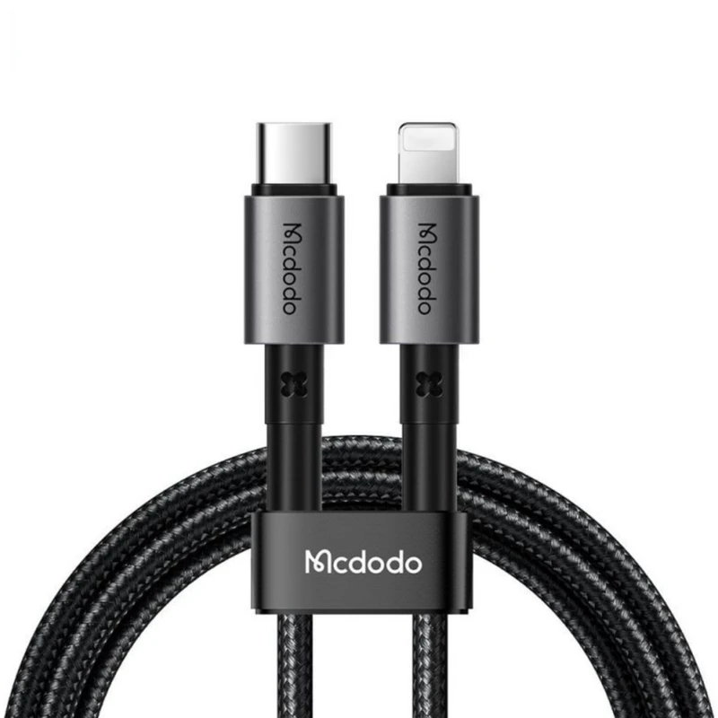 کابل تبدیل usb-c به لایتنینگ مک دودو مدل ca-285 36w طول 1.2 متر کابل تبدیل usb-c به لایتنینگ مک دودو مدل ca-285 36w طول 1.2 متر