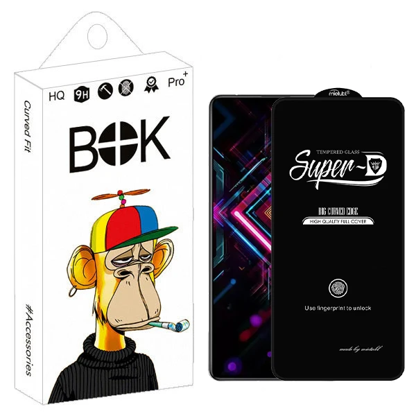 محافظ صفحه نمایش بوک مدل SuperD Glavers مناسب برای گوشی موبایل شیائومی Poco f3 GT / K40 gaming