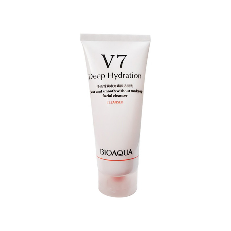 کرم پاک کننده آرایش صورت بایو آکوا مدل Deep Hydration حجم 100 میلی لیتر کرم پاک کننده آرایش صورت بایو آکوا مدل Deep Hydration حجم 100 میلی لیتر