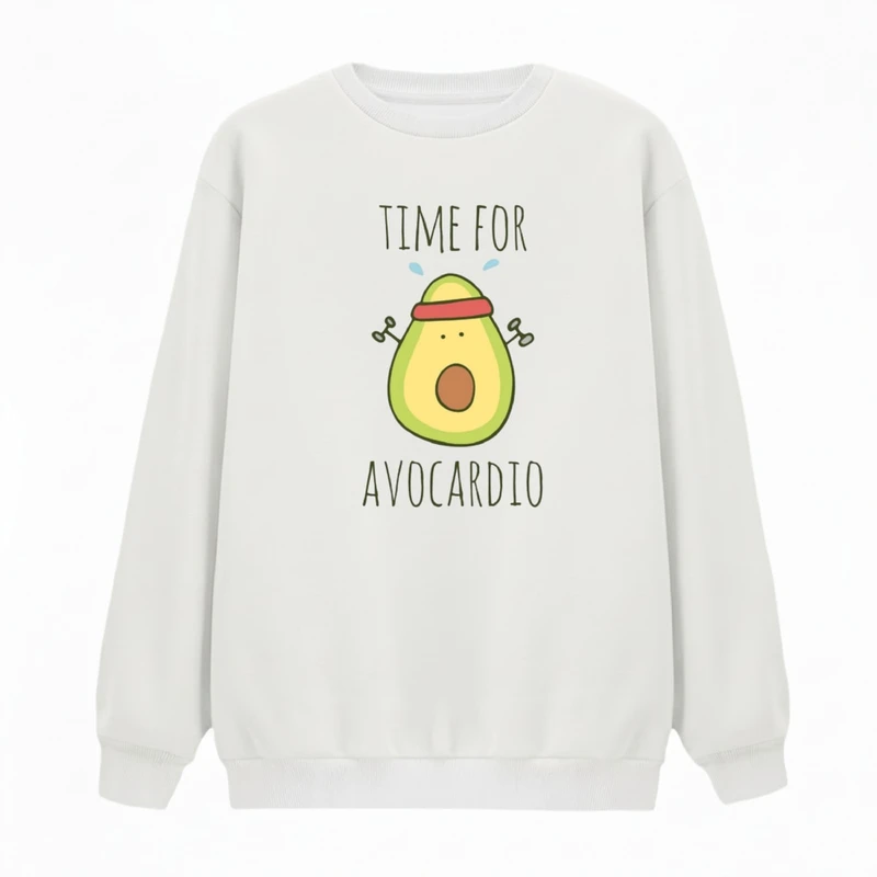 سویشرت زنانه مدل آووکادو کد v1 