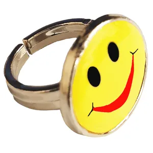 انگشتر دخترانه طرح استیکر کد 035