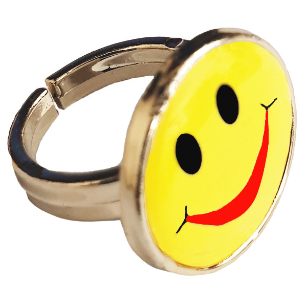 انگشتر دخترانه طرح استیکر کد 035