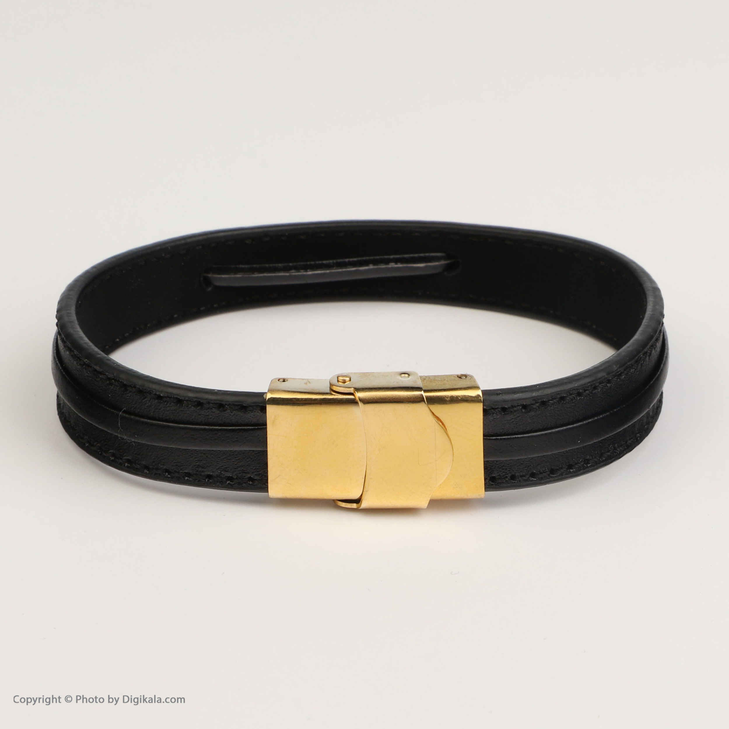 دستبند طلا 18 عیار مردانه مایا ماهک مدل MB1488 -  - 4