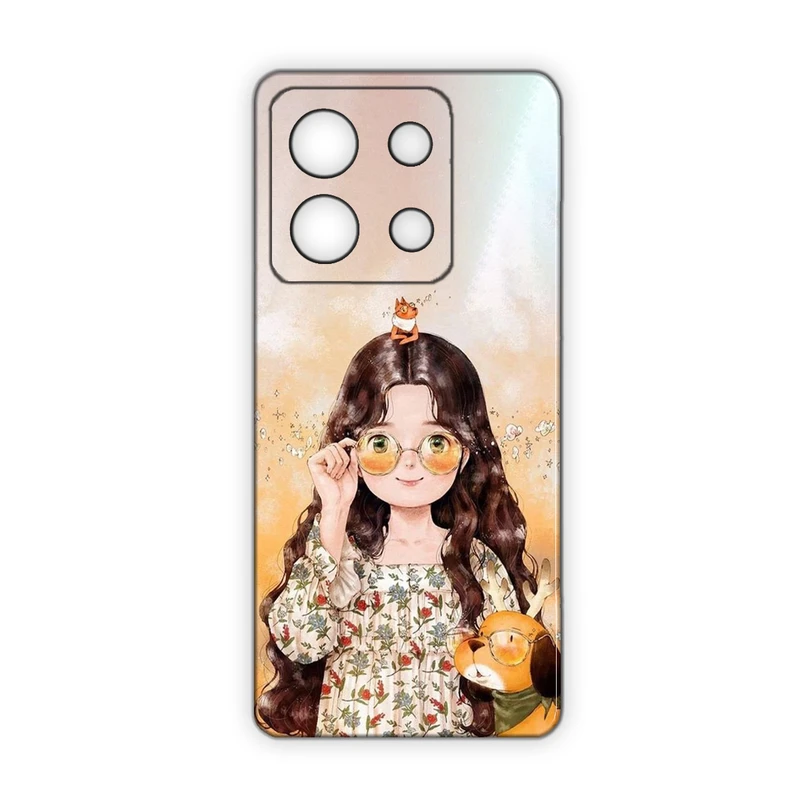 کاور مدل دخترانه کد 270 مناسب برای گوشی موبایل شیائومی Redmi Note 13 Pro 4G / Poco M6 Pro 4G