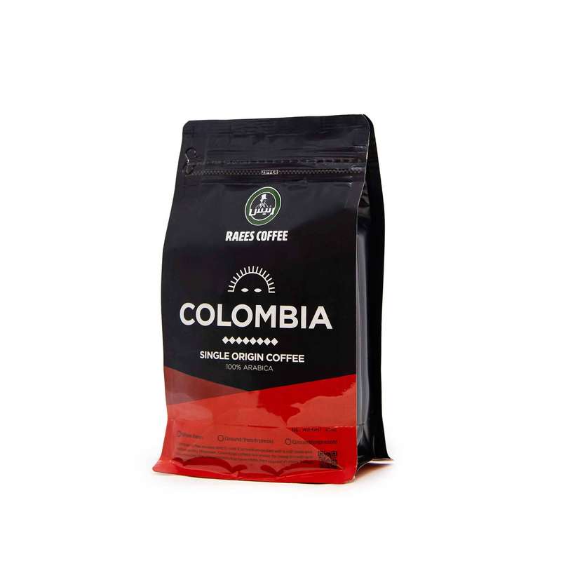 دانه قهوه کلمبیا مدیوم روست رئیس -264 گرم