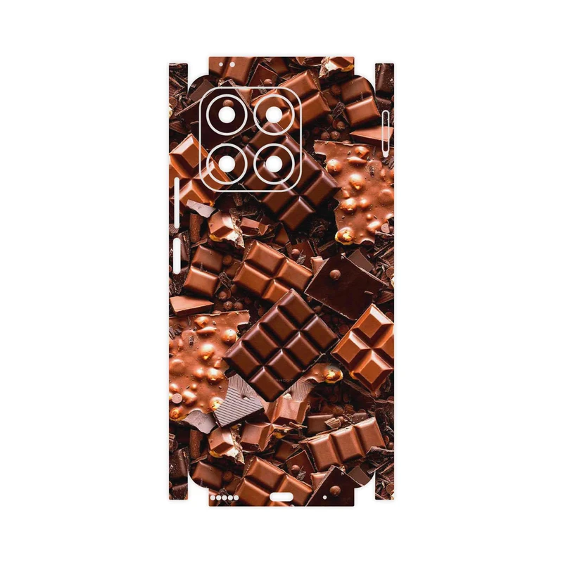 برچسب پوششی ماهوت مدل Chocolate-FullSkin مناسب برای گوشی موبایل آنر X8a