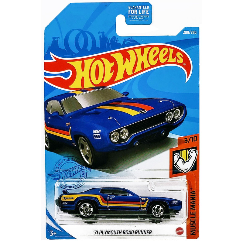 ماکت ماشین هات ویلز مدل 71Plymouth Road Runner