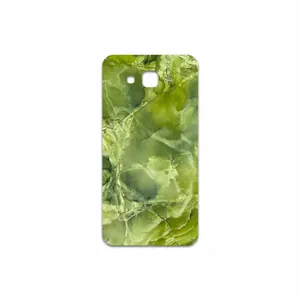 MAHOOT Green Crystal Marble Cover Sticker for Samsung Galaxy J7 2015