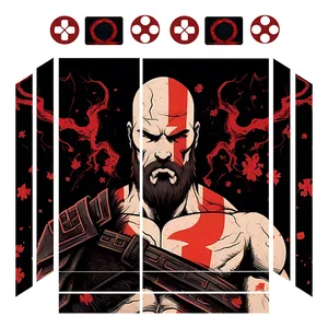 برچسب پلی استیشن 4 فت توییجین وموییجین مدل  GOD OF WAR 06 مجموعه 16 عددی