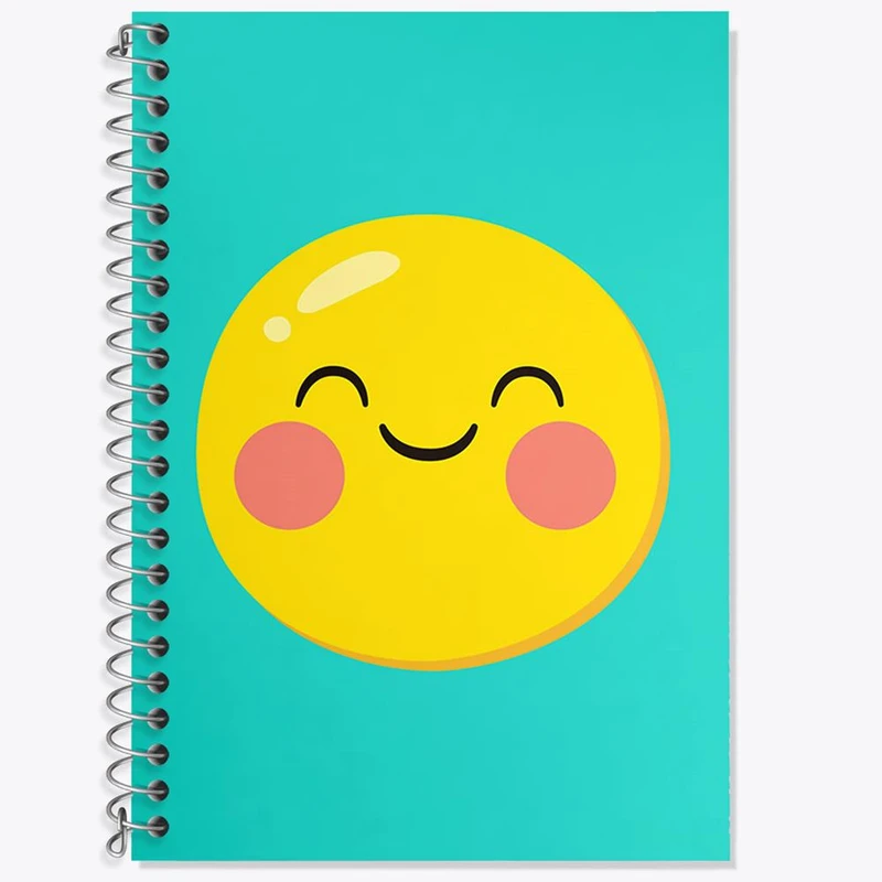 دفتر لغت 50 برگ خندالو مدل ایموجی Emoji کد 3005