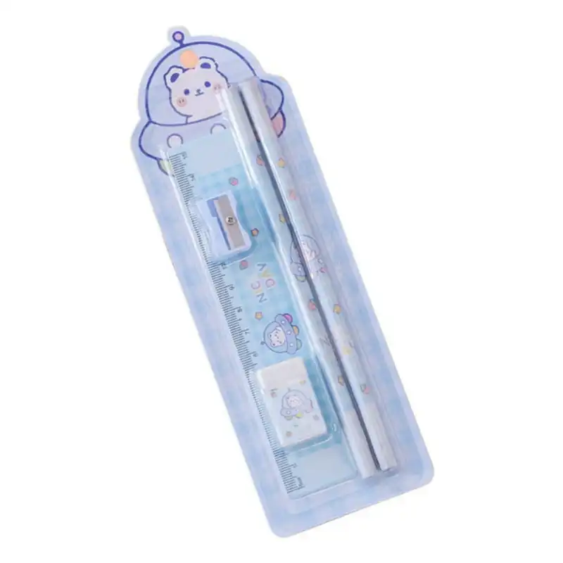 ست لوازم التحریر مدل Hj-728 بسته 5 عددی