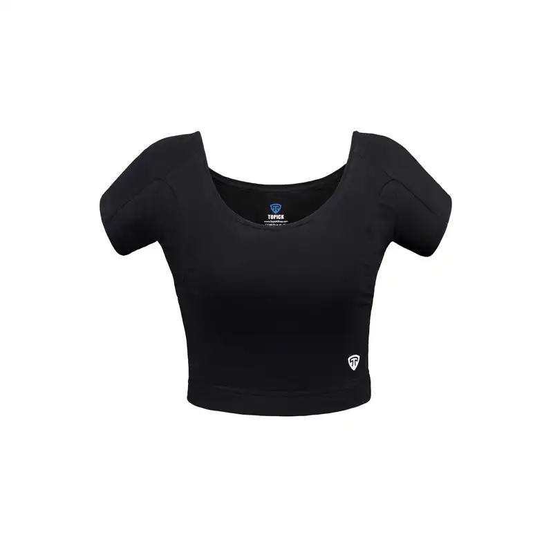 ست لگ و نیم تنه تاپیک مدل کاپ خور رنگ مشکی