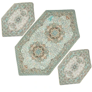 ست سه تکه رومیزی مدل گوهر کد SDR3-3