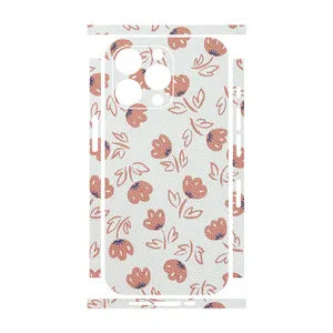 Remax cover sticker Leth model flower design suitable for Apple iPhone 13 Pro mobile phone