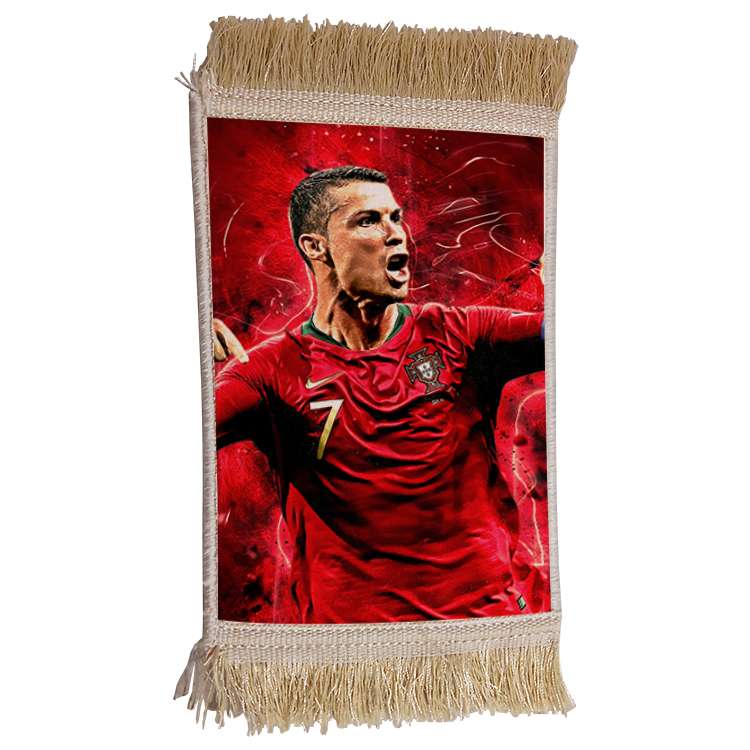 فرش ماشینی دیوارکوب مدل رونالدو کد 477