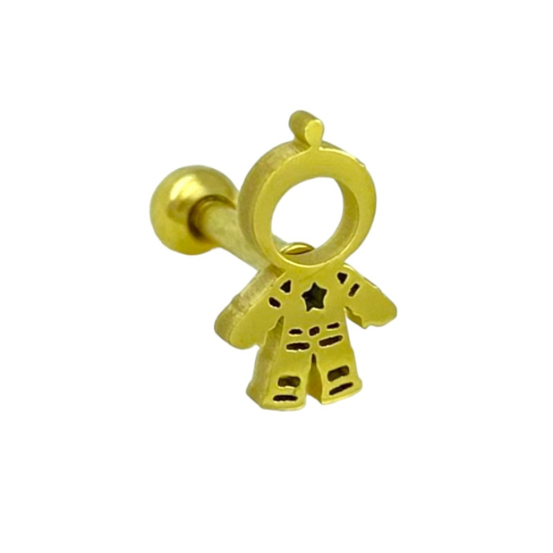 پیرسینگ گوش زنانه مدل فضانورد کد P4266