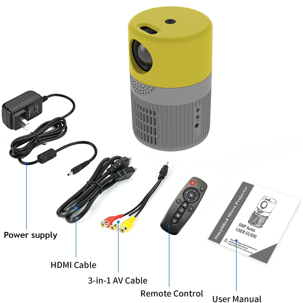 مینی ویدئو پروژکتور بورگو مدل MINI T400