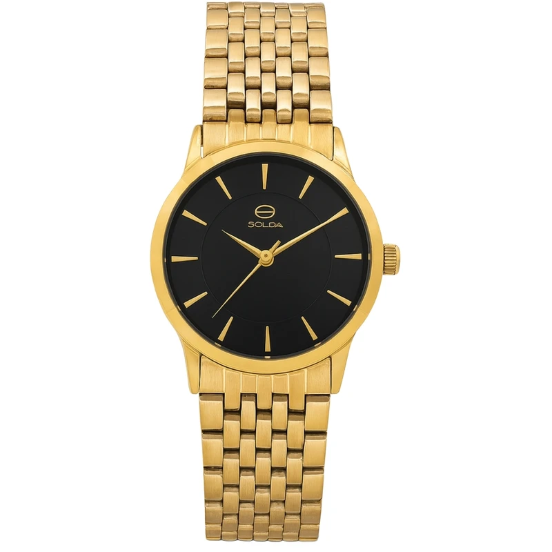 ساعت مچی عقربه‌ای کوارتز زنانه سولیدا مدل S4125L