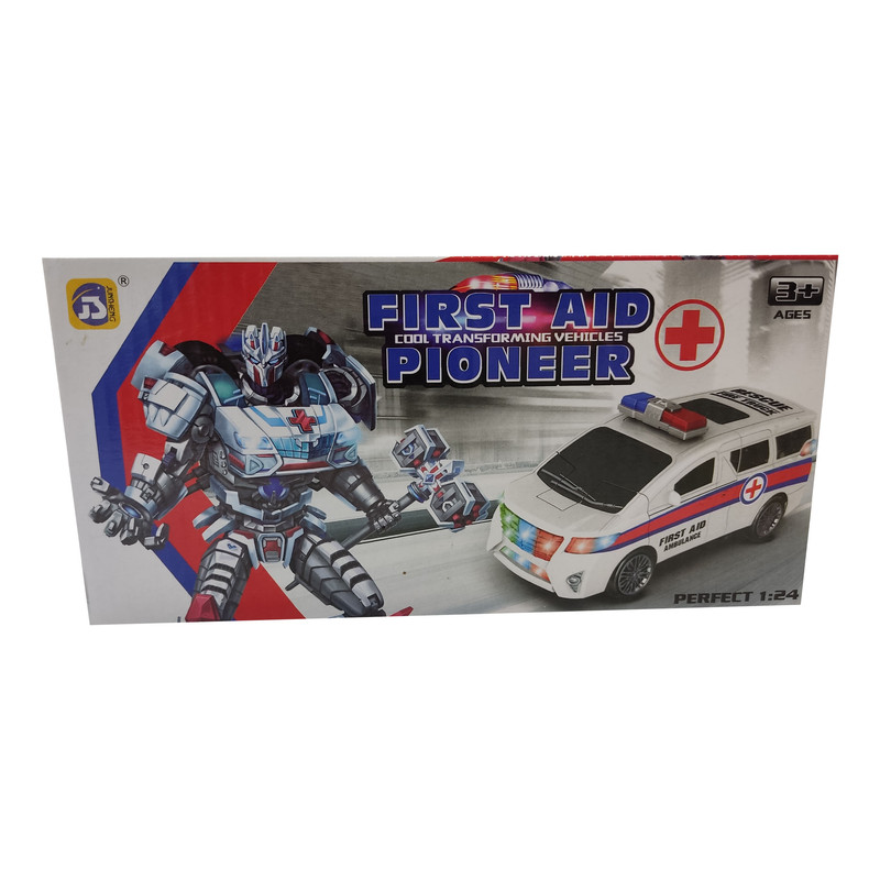 ماشین بازی مدل آمبولانس کد NO.9912