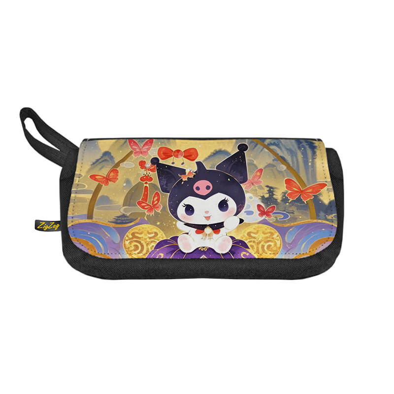 جامدادی زیگ زاگ طرح کرومی کد 6818