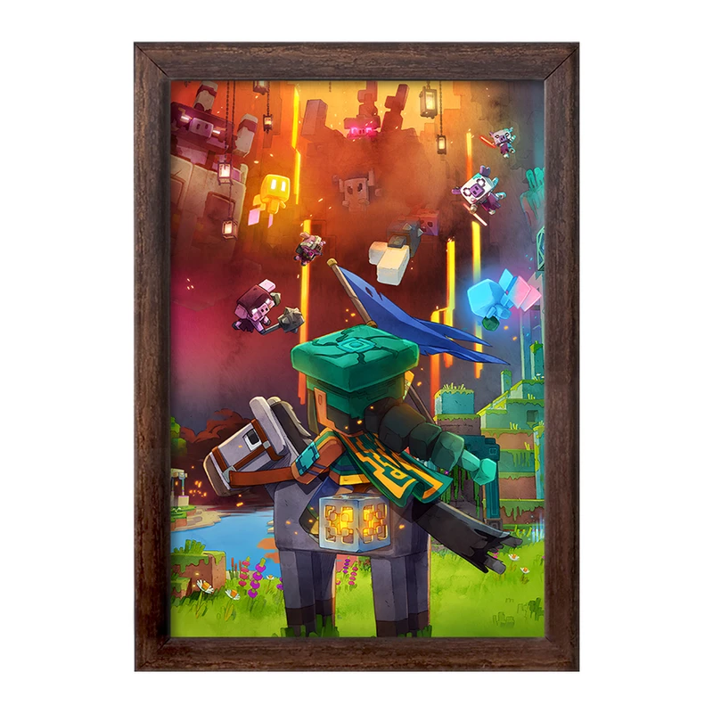 تابلو خندالو طرح ماینکرافت (Minecraft) کد F5901