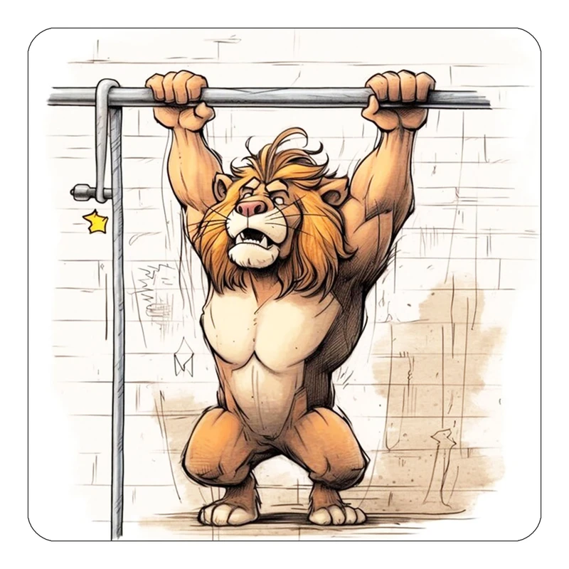 مگنت کاکتی طرح شیر مدل mp23148