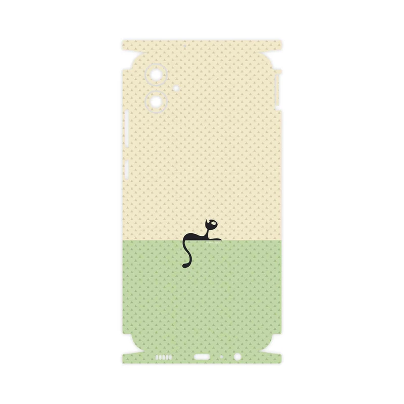 برچسب پوششی ماهوت مدل Minimal Internet Cat Icon-FullSkin مناسب برای گوشی موبایل سامسونگ Galaxy M04