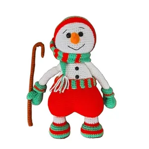 عروسک بافتنی مدل ادم برفی کد ۲۷